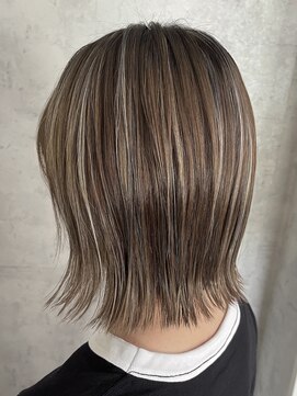 アイリス 天文館店(AIRIS) ハイライト×グレージュ