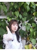 20代30代40代前髪黒髪イメチェンうるつや縮毛矯正