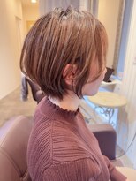 ボニークチュール(BONNY COUTURE) 神戸白髪ぼかし・40代ショートボブ・神戸ショートボブ・白髪染め