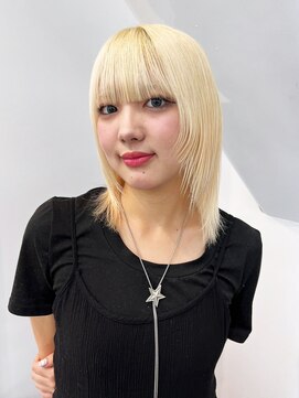 アルバム 渋谷パルコ(ALBUM) くびれミディ顔周りレイヤー韓国ヘア美髪_ba536561