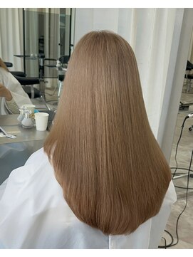 エトワール(ETOILE) 神戸三ノ宮ミルクティーベージュブリーチダブルカラー