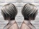 アース 溝の口店(HAIR&MAKE EARTH)の写真/ショートヘア×白髪ぼかしハイライトの組み合わせが◎シルエット重視の360度上品な印象に[溝の口]