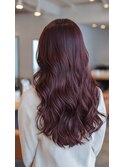 レイヤーカット/ボブ/髪質改善カラー/デザインカラー/暗めカラー