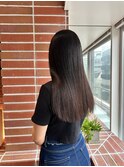 髪質改善トリートメントでサラサラストレート