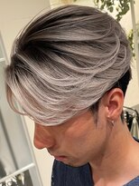 アンサー 渋谷(ANSWER)&nbsp;メンズバレイヤージュハイライトセンターパート