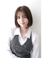 グランマッシュ(GRANMASH)&nbsp;韓国風ミニボブ×シースルーバング