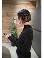 ベイショア(Bay Shore NY)&nbsp;ミニボブプレイングカラーグレージュ