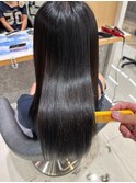 越谷　髪質改善　プレミアムストレート
