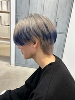 ロテ(LOTE.)&nbsp;ワンホンレイヤー/ミルクティーブロンド/ダークブルー/一宮
