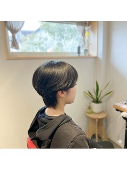 ホットスポット 小野田店(HOT SPOT)の写真/かっこよさもプラス！くびれショートヘアで、似合うスタイルへと導きます☆