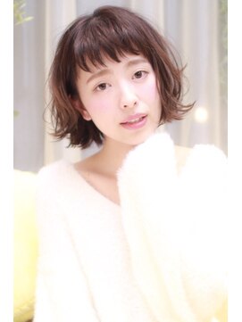 ブリッジ バイ ネオリーブ 綱島店(bridge by neolive) 【bridge by neolive】 透け感ヘルシーボブ