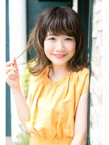 ユキオ オブ ヘアー(YUKIO of Hair) 肩上ラフウェーブボブ