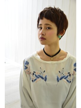 アドラーブル 長岡リップス旭岡店(adorable) スタイリングが簡単★大人耳掛け小顔ハンサムショート
