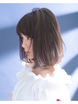 ヘアアンドエステ ヒロイン 西麻布本店(Hair&Esthe HIROIN) ナチュラルボブ『山村雄貴』