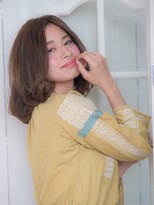 オーブ ヘアー アーチ 赤羽店(AUBE HAIR arch by EEM) センターパート☆重めボブ