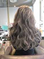 スティル ヘアアンドアイラッシュ(STILL hair&eyelash) 【STILL un label】外国人風4Dbalayage☆milk_gray