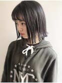 切りっぱなし外ハネボブイルミナカラー【CERCA高田馬場】
