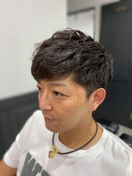 コパークヘアー(COPARK HAIR) フロント 右から左 スタイル