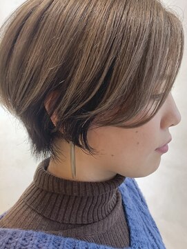 ペスカ 仙台一番町店(pesca) イヤリングカラー☆フェザーバング☆大人かわいいヘア☆