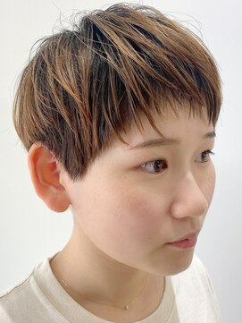 エガク(egaku) ザクザクバング ベリーショート