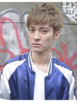 メーヴェ(Mowen) mowen 南堀江　メンズ　ハイトーンショート　２ブロック　