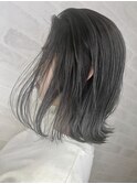 【堺北花田】大人外ハネボブ☆グレージュハイライト