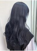 エクステごとカラー/ブルーブラック　stylist/miaki
