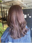 大人かわいい/透明感/ピンクベージュ