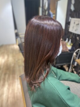 ヘアリゾート粋 リマ 銀座店(lima) 【銀座駅・新橋駅徒歩５分】ピンクモーブアッシュ♪