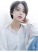 【センター分け】センター分けショート/20代/30代/40代