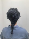【富山市/nico】編みおろしアレンジ/結婚式ヘアセット