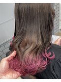 ピンク グラデーションカラー 奈良 橿原 大和八木