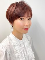 エアー 横浜(AIR)&nbsp;【長谷川】ピンクベージュ小顔マッシュ