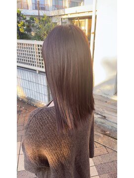 ボアップ(boappu) #透明感カラー#パープルグレージュ#カラー