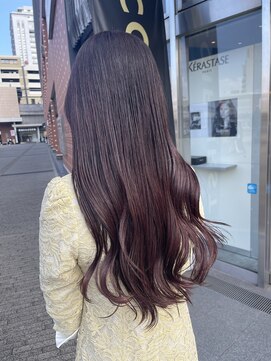 コワファースト 大分(COIFF1RST) パープルカラー