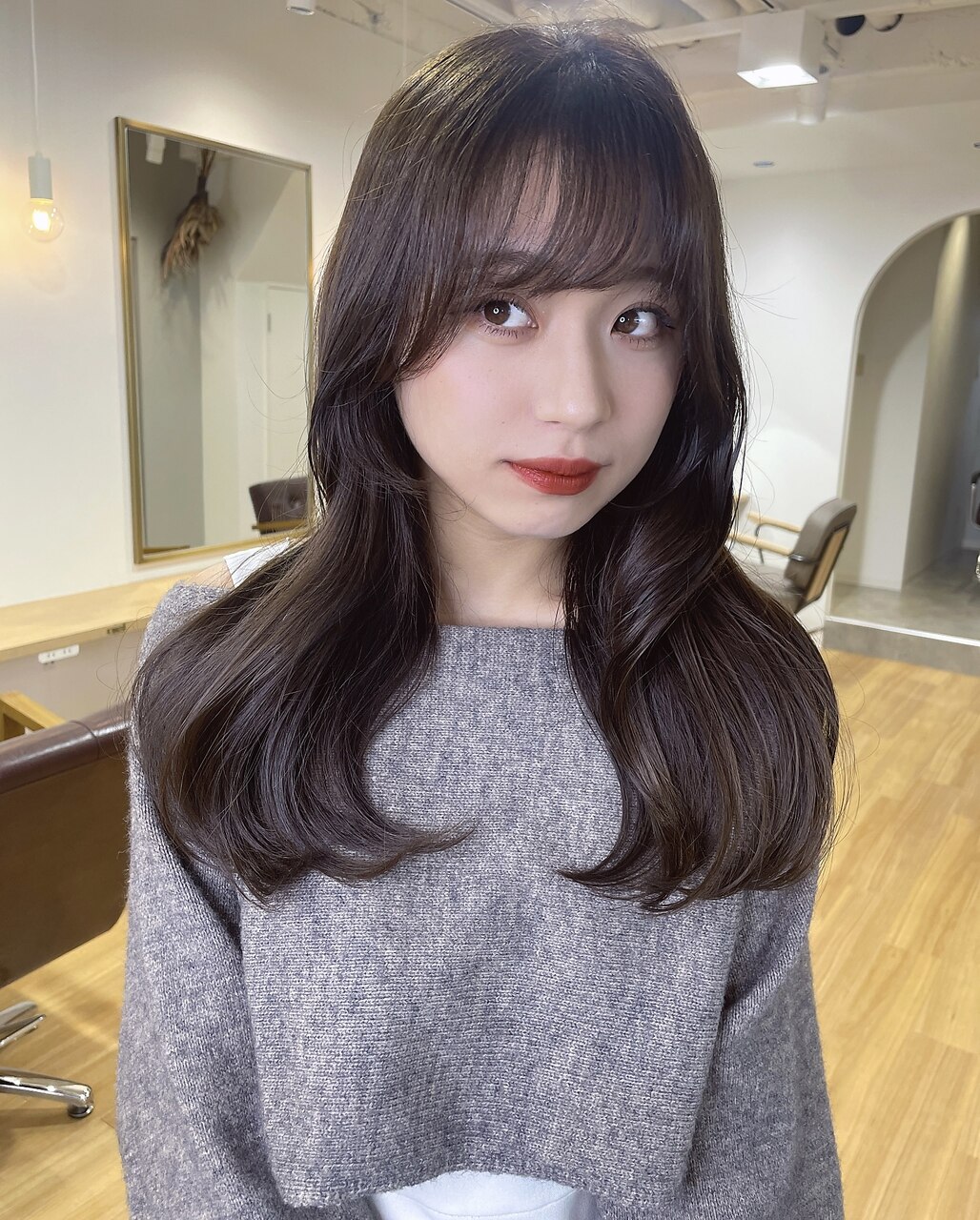 大人可愛い/韓国くびれヘア／似合わせ顔まわりカット：L198458611