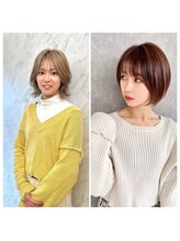 《水野里保》　ショート・ボブスタイルはお任せください◎