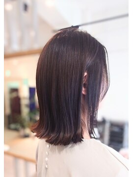 フォトンブリーロ(photon brilo) 美髪 セミディ髪質改善酸熱トダブル+縮毛矯正+カラー+カット