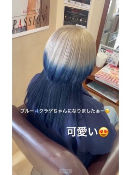 パッション 石巻蛇田店(PASSION) ダブルカラー×ウルフマッシュ