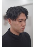 カット　パーマ　フェード　シェービング　ヘッドスパ