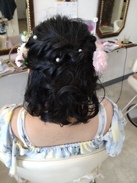 ココロ(Cocoro) ハーフアップ