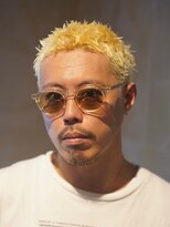 メリケンバーバーショップ コウベ(MERICAN BARBERSHOP KOBE) スパイキーeasypunkショート