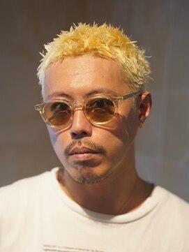 メリケンバーバーショップ コウベ(MERICAN BARBERSHOP KOBE) スパイキーeasypunkショート