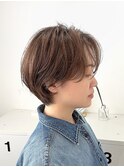 ショートボブニュアンスパーマ【suiw】昭和町/天王寺/阿倍野