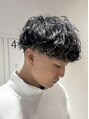 バブルス 本川越店(BUBBLES)&nbsp;メンズパーマスタイル。マッシュヘア波巻きパーマ。
