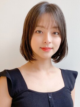 エトラ 渋谷店(etora) 前髪 ウェーブミディアム メルティーカラー 似合わせカット"