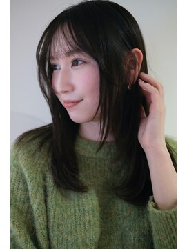 齊藤理美容店 顔まわりレイヤー