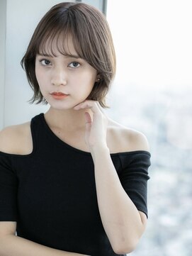 マカロン 福島店(MACARON) イメチェン/ホワイトブロンド/外ハネボブ/美髪/福島54