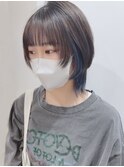 【メンズ 松戸 岩口】インナーカラー短めウルフショート