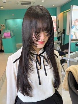 ユー イケブクロ(u Ikebukuro) フェイスレイヤー/姫レイヤー/美髪/暗髪/似合わせカット